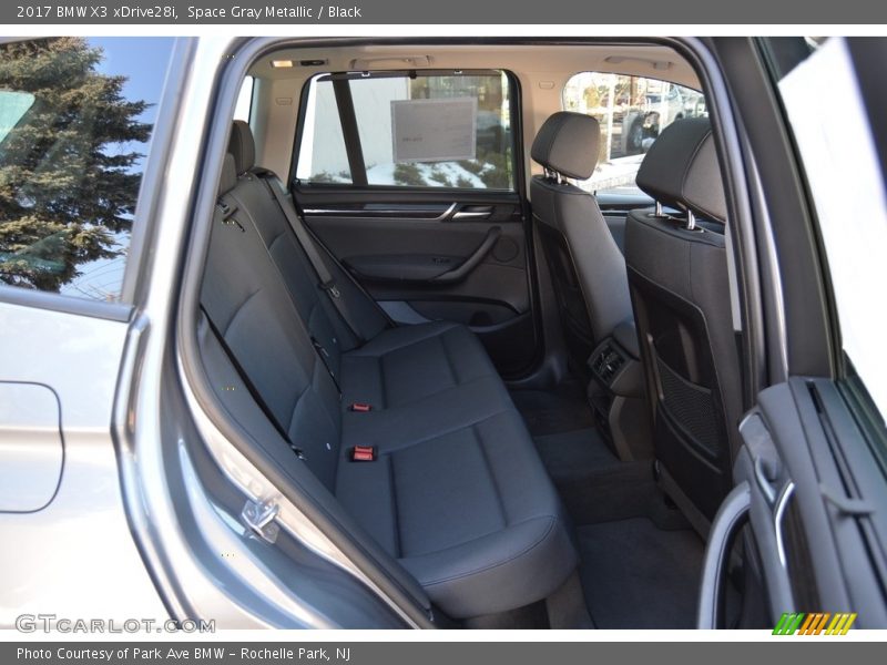 Space Gray Metallic / Black 2017 BMW X3 xDrive28i