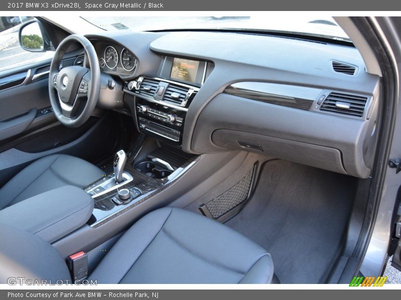 Space Gray Metallic / Black 2017 BMW X3 xDrive28i