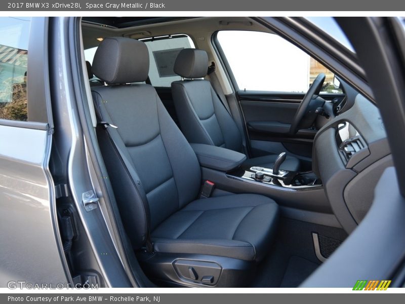 Space Gray Metallic / Black 2017 BMW X3 xDrive28i