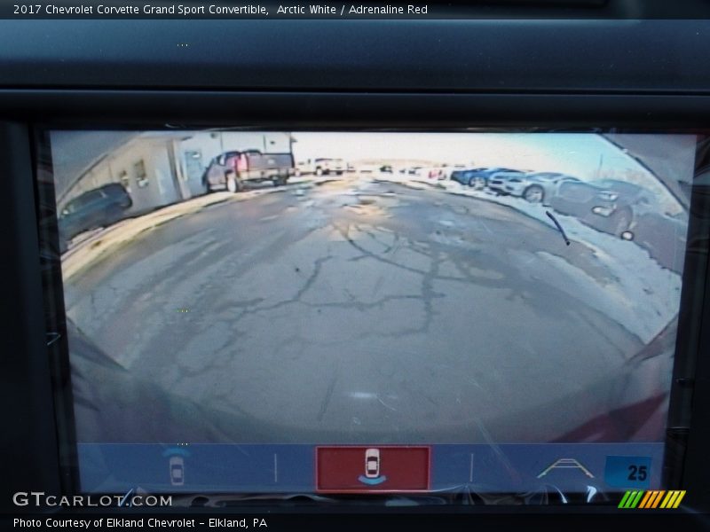 Arctic White / Adrenaline Red 2017 Chevrolet Corvette Grand Sport Convertible