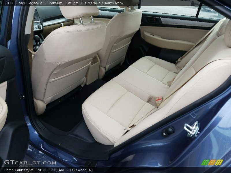 Twilight Blue Metallic / Warm Ivory 2017 Subaru Legacy 2.5i Premium