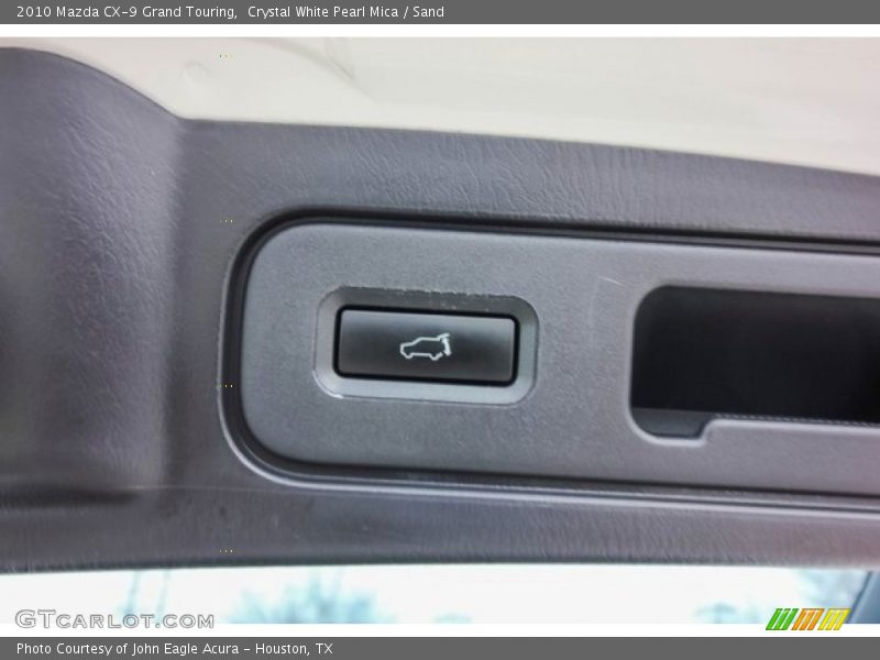 Crystal White Pearl Mica / Sand 2010 Mazda CX-9 Grand Touring