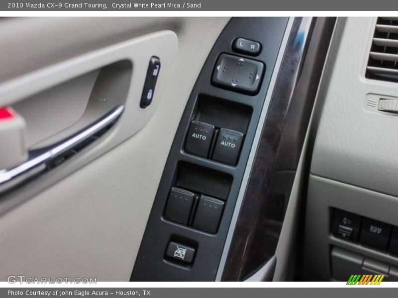 Crystal White Pearl Mica / Sand 2010 Mazda CX-9 Grand Touring