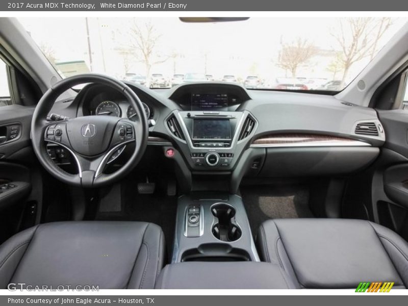 White Diamond Pearl / Ebony 2017 Acura MDX Technology