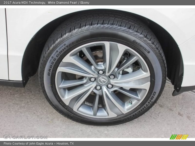 White Diamond Pearl / Ebony 2017 Acura MDX Technology