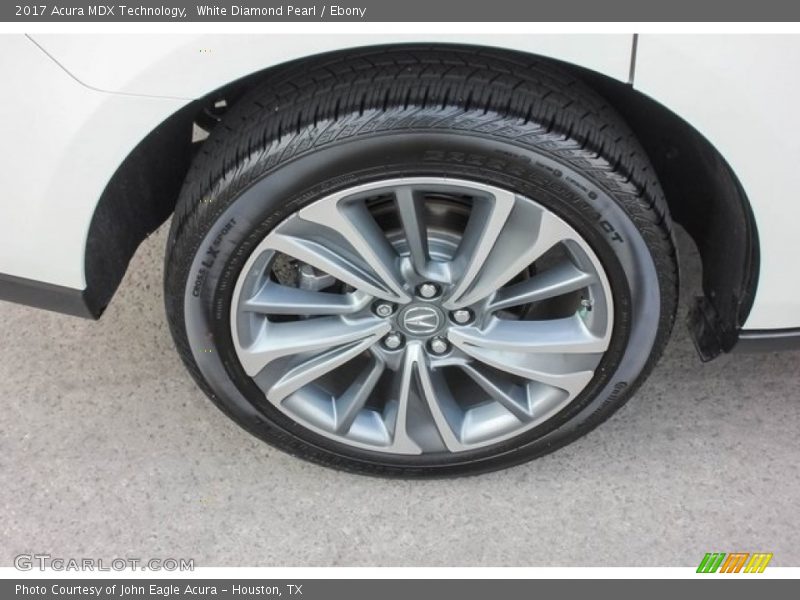 White Diamond Pearl / Ebony 2017 Acura MDX Technology