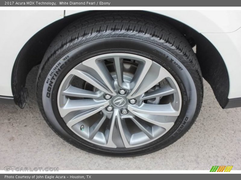 White Diamond Pearl / Ebony 2017 Acura MDX Technology