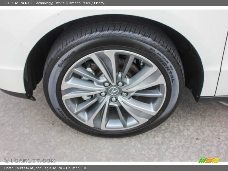 White Diamond Pearl / Ebony 2017 Acura MDX Technology