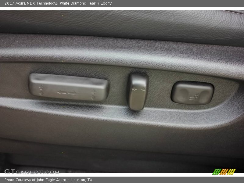 White Diamond Pearl / Ebony 2017 Acura MDX Technology