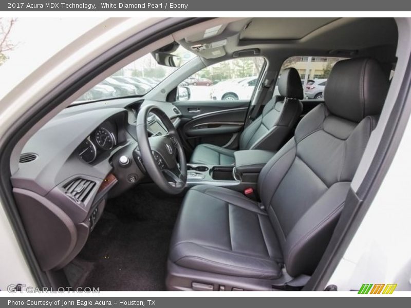 White Diamond Pearl / Ebony 2017 Acura MDX Technology