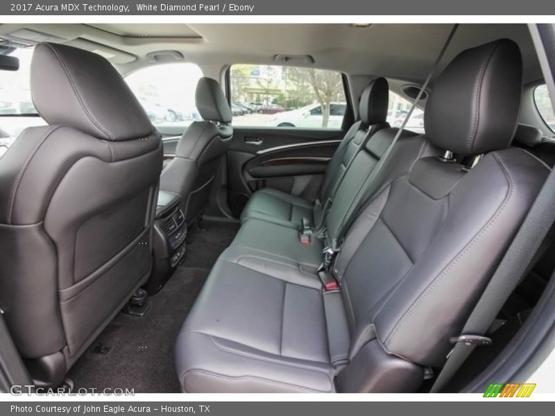 White Diamond Pearl / Ebony 2017 Acura MDX Technology