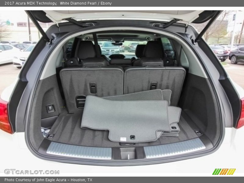 White Diamond Pearl / Ebony 2017 Acura MDX Technology