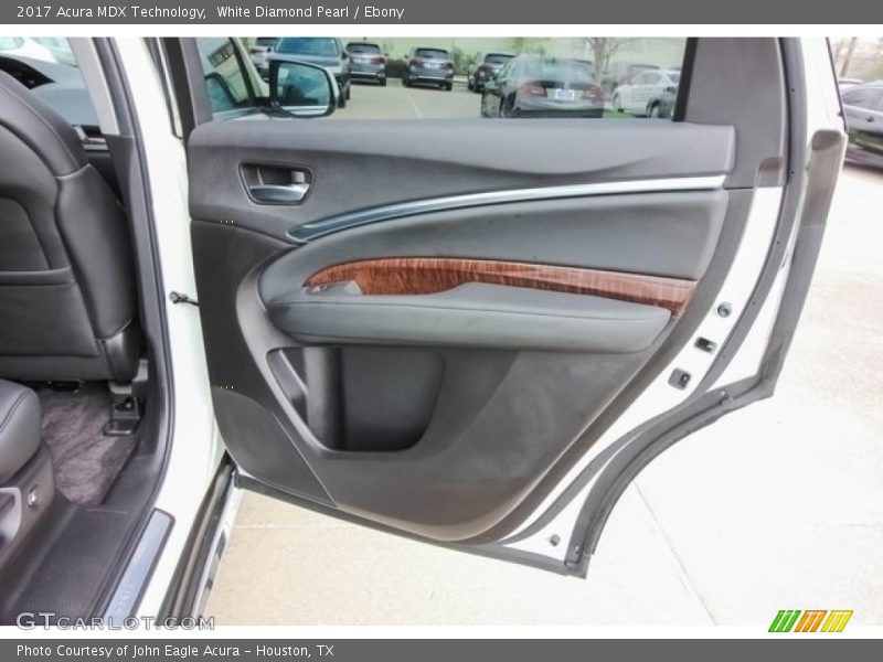 White Diamond Pearl / Ebony 2017 Acura MDX Technology