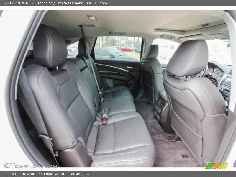 White Diamond Pearl / Ebony 2017 Acura MDX Technology