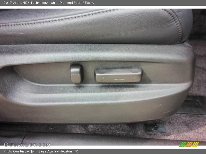 White Diamond Pearl / Ebony 2017 Acura MDX Technology