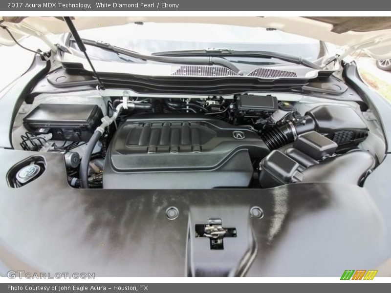 White Diamond Pearl / Ebony 2017 Acura MDX Technology