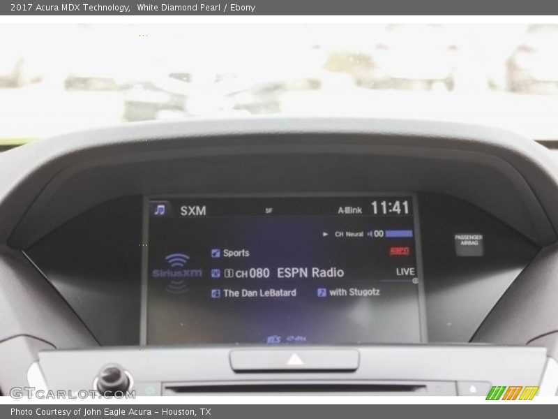 White Diamond Pearl / Ebony 2017 Acura MDX Technology
