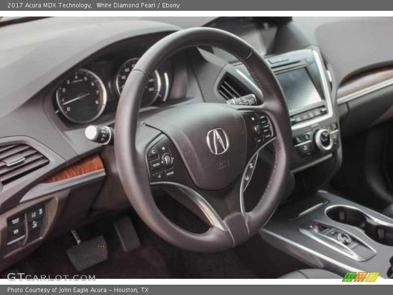 White Diamond Pearl / Ebony 2017 Acura MDX Technology