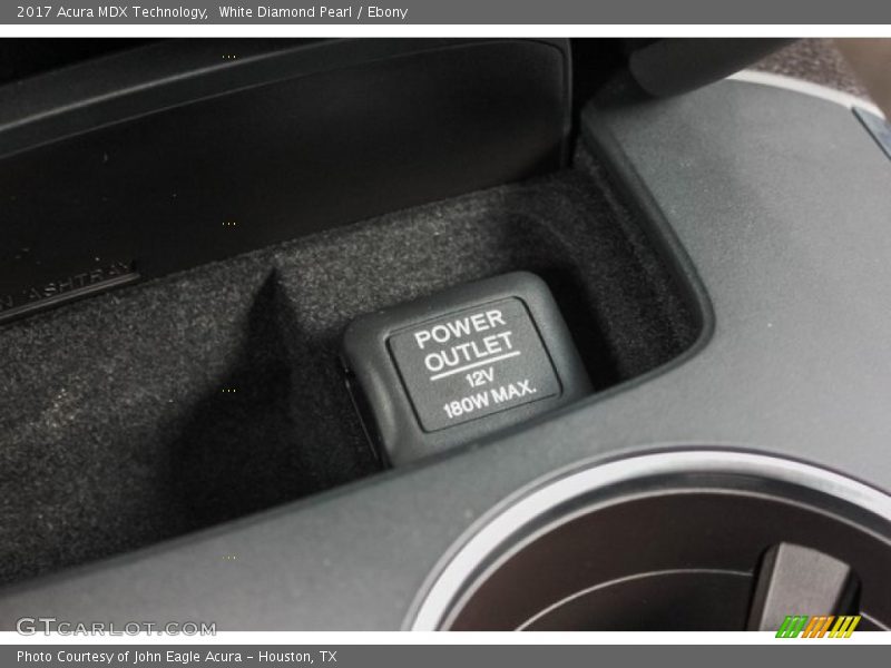 White Diamond Pearl / Ebony 2017 Acura MDX Technology