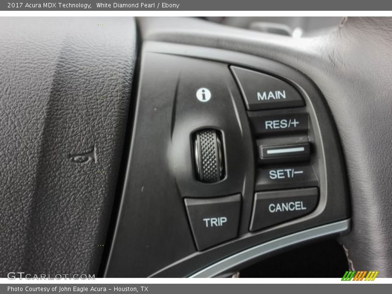 White Diamond Pearl / Ebony 2017 Acura MDX Technology
