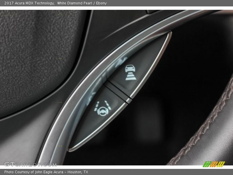 White Diamond Pearl / Ebony 2017 Acura MDX Technology