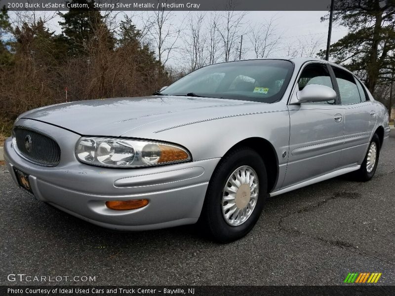 Sterling Silver Metallic / Medium Gray 2000 Buick LeSabre Custom