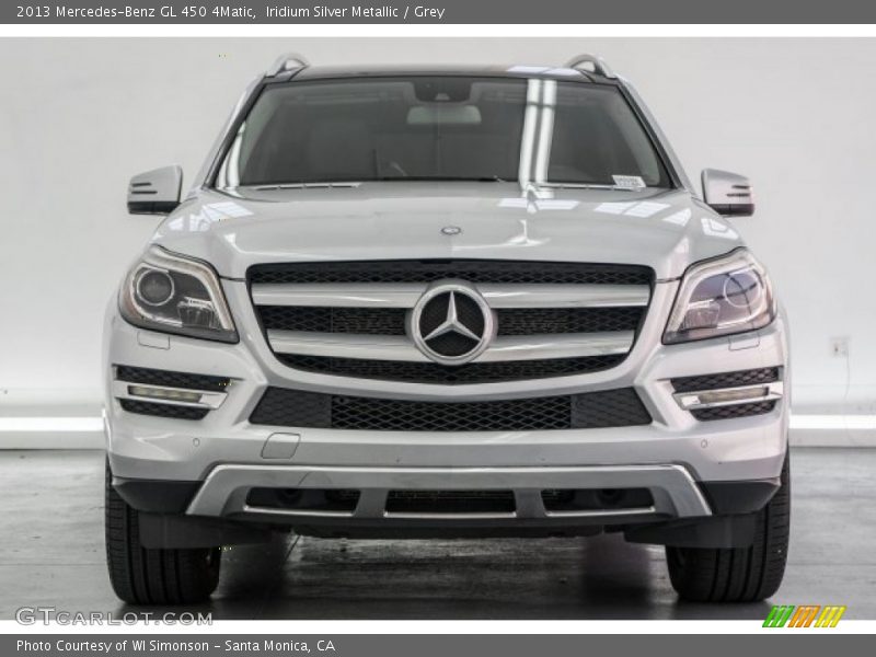 Iridium Silver Metallic / Grey 2013 Mercedes-Benz GL 450 4Matic