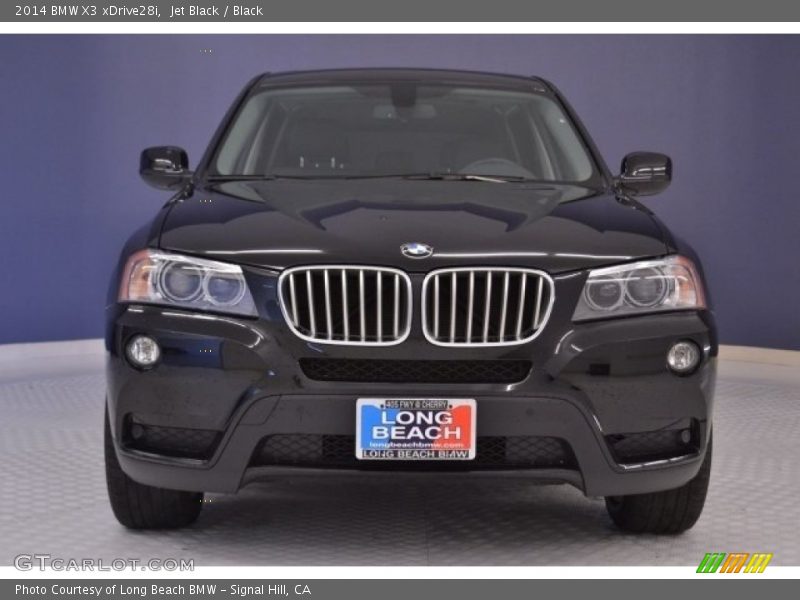 Jet Black / Black 2014 BMW X3 xDrive28i