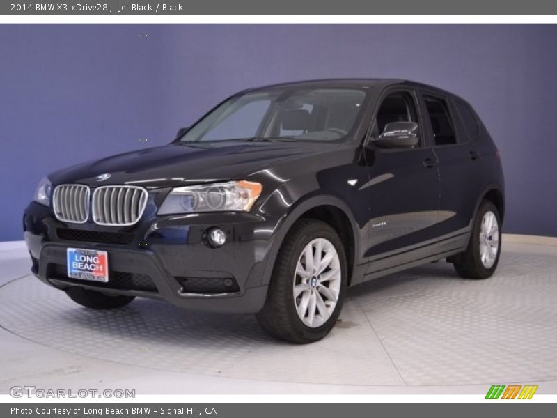 Jet Black / Black 2014 BMW X3 xDrive28i