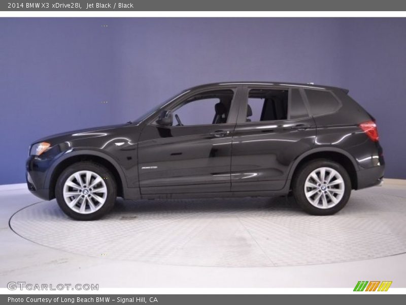 Jet Black / Black 2014 BMW X3 xDrive28i