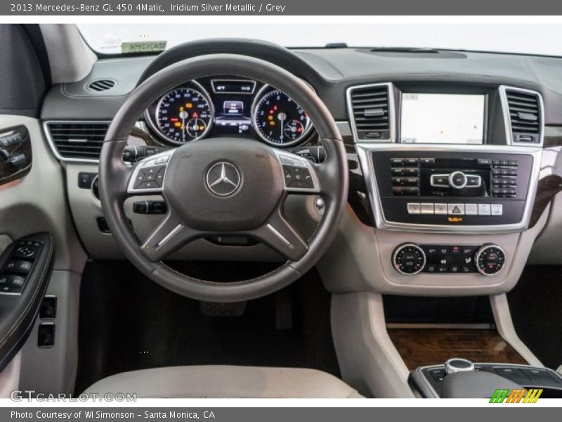 Iridium Silver Metallic / Grey 2013 Mercedes-Benz GL 450 4Matic