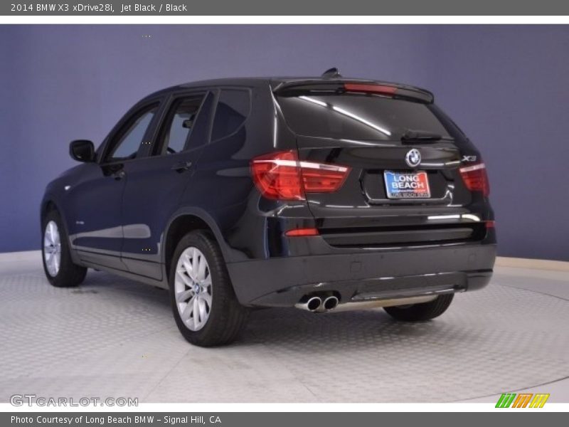 Jet Black / Black 2014 BMW X3 xDrive28i