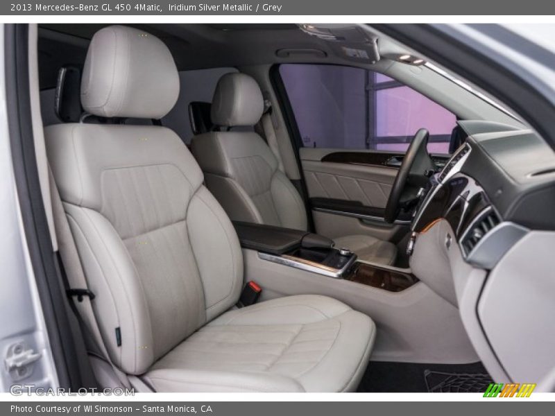 Iridium Silver Metallic / Grey 2013 Mercedes-Benz GL 450 4Matic