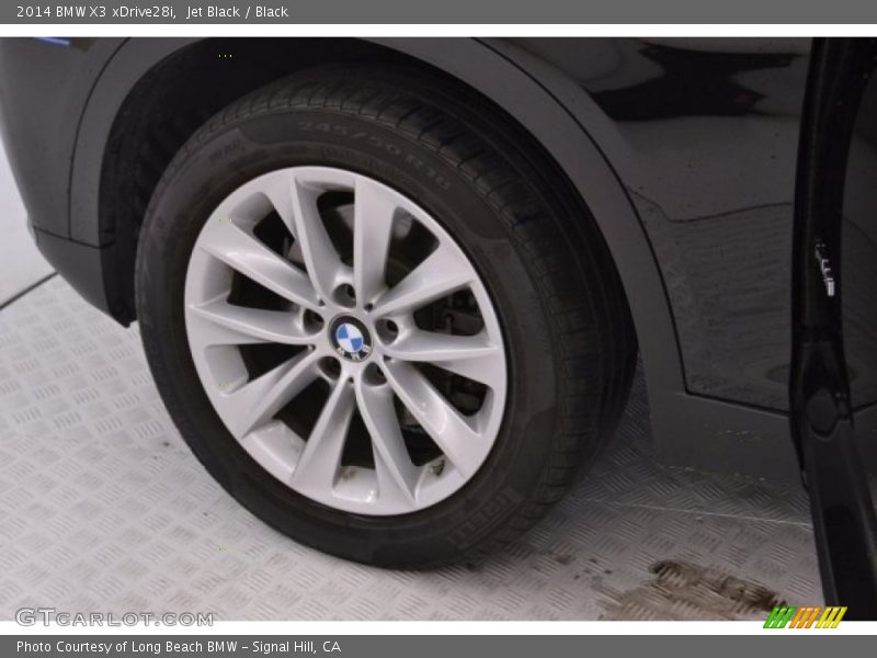 Jet Black / Black 2014 BMW X3 xDrive28i
