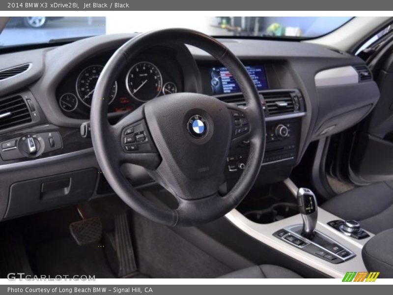 Jet Black / Black 2014 BMW X3 xDrive28i