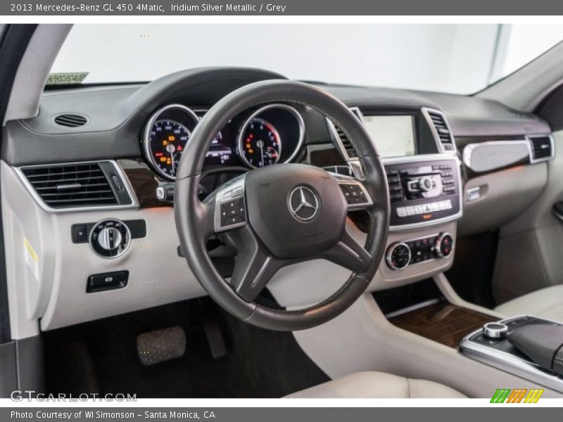 Iridium Silver Metallic / Grey 2013 Mercedes-Benz GL 450 4Matic