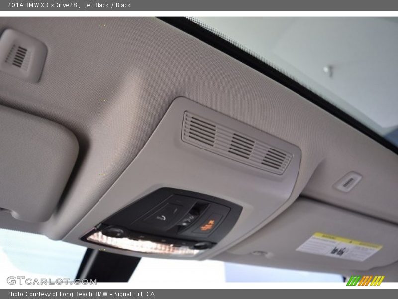 Jet Black / Black 2014 BMW X3 xDrive28i