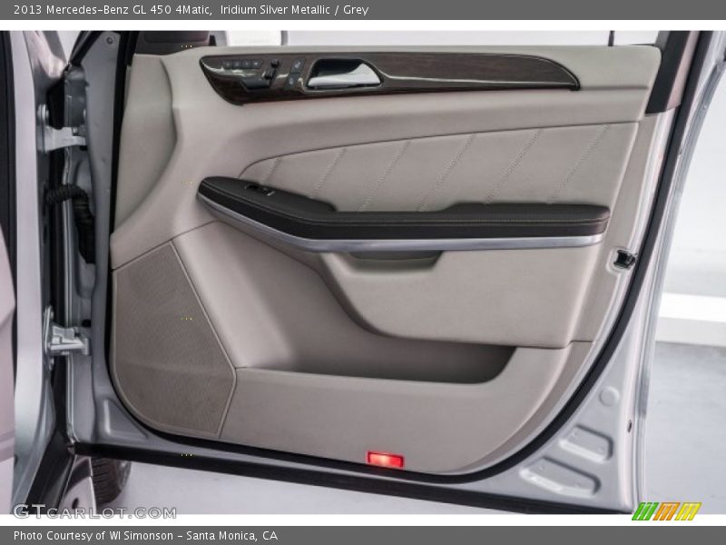 Iridium Silver Metallic / Grey 2013 Mercedes-Benz GL 450 4Matic