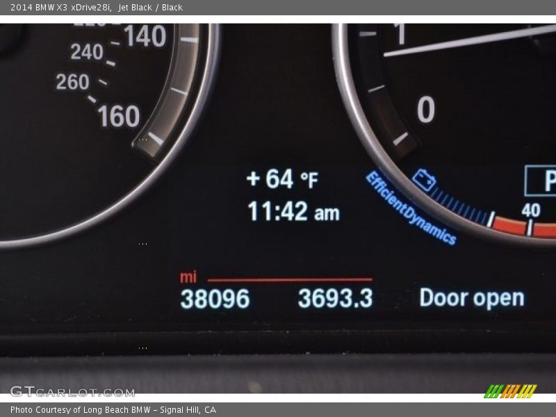 Jet Black / Black 2014 BMW X3 xDrive28i