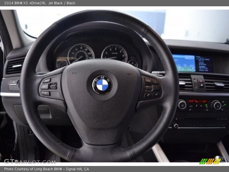 Jet Black / Black 2014 BMW X3 xDrive28i