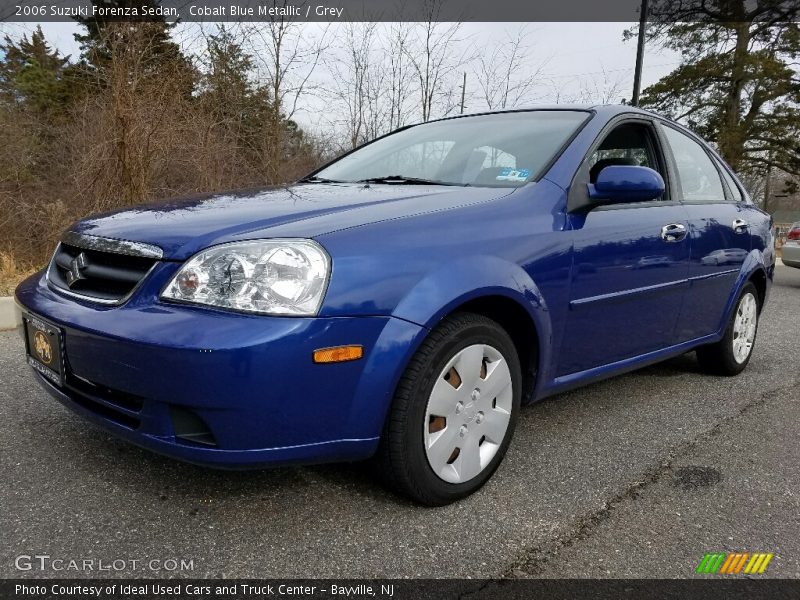 Cobalt Blue Metallic / Grey 2006 Suzuki Forenza Sedan