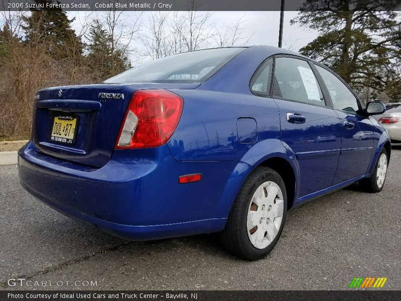 Cobalt Blue Metallic / Grey 2006 Suzuki Forenza Sedan