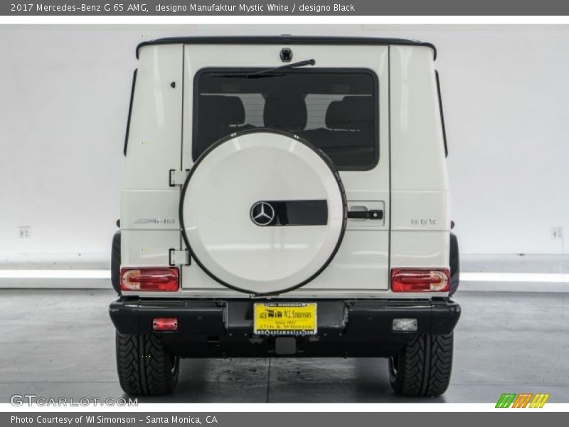 designo Manufaktur Mystic White / designo Black 2017 Mercedes-Benz G 65 AMG