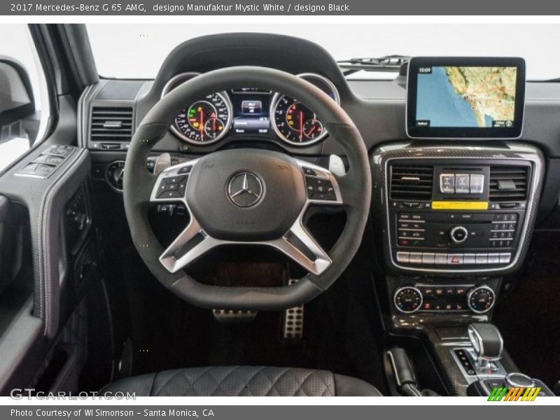Dashboard of 2017 G 65 AMG