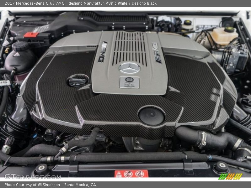  2017 G 65 AMG Engine - 6.0 Liter AMG biturbo SOHC 36-Valve V12