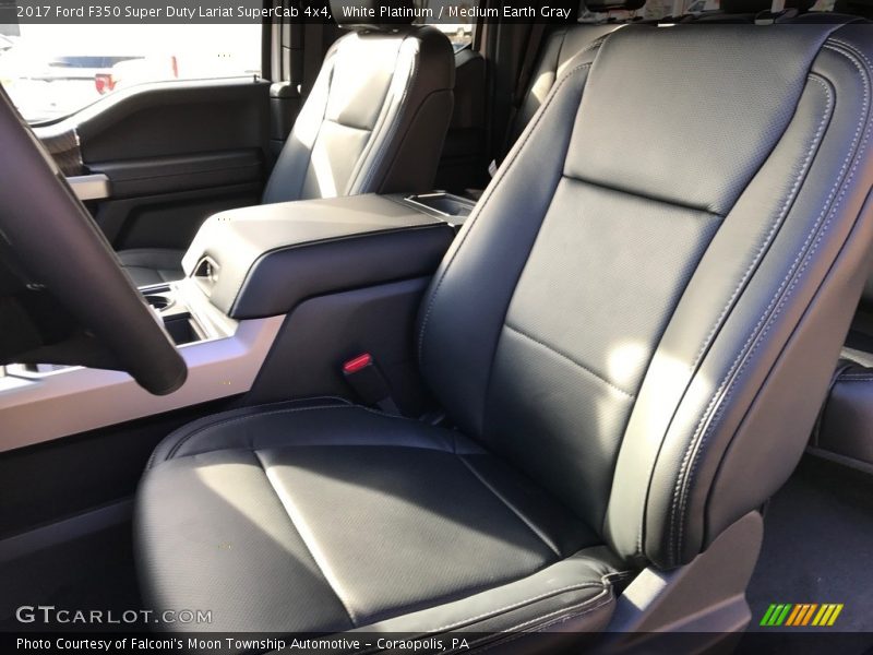 Front Seat of 2017 F350 Super Duty Lariat SuperCab 4x4