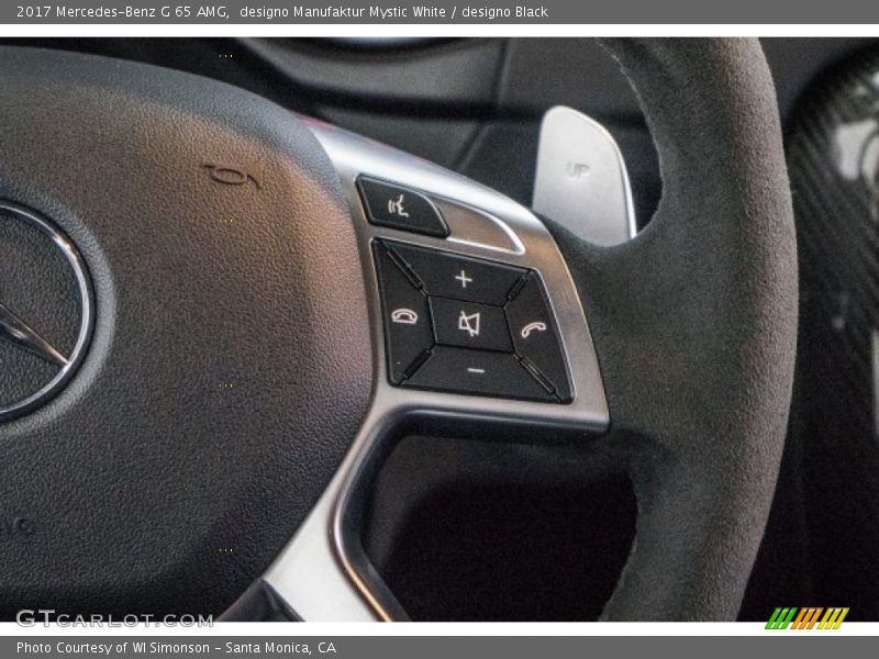 Controls of 2017 G 65 AMG