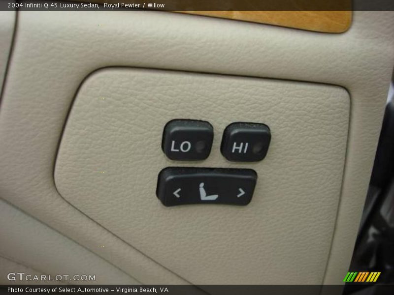 Royal Pewter / Willow 2004 Infiniti Q 45 Luxury Sedan