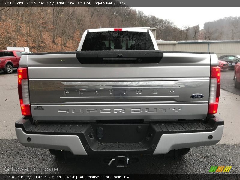 Ingot Silver / Black 2017 Ford F350 Super Duty Lariat Crew Cab 4x4