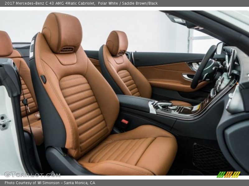  2017 C 43 AMG 4Matic Cabriolet Saddle Brown/Black Interior